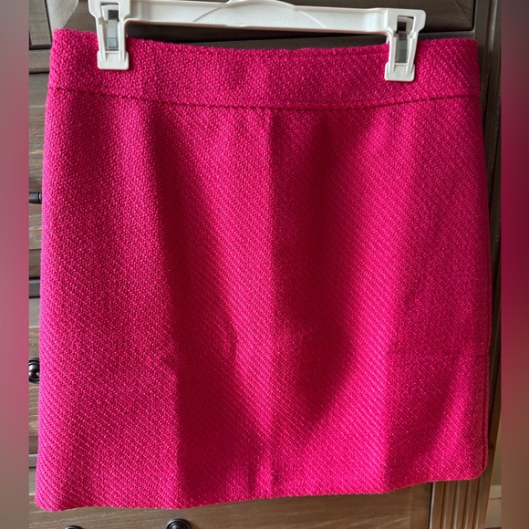 J. Crew Dresses & Skirts - NWT J Crew Pink Tweed Textured Aline Pencil Skirt Size 8